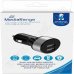 Адаптер захранване MediaRange 17W, 2x USB-A, бял, MRMA103